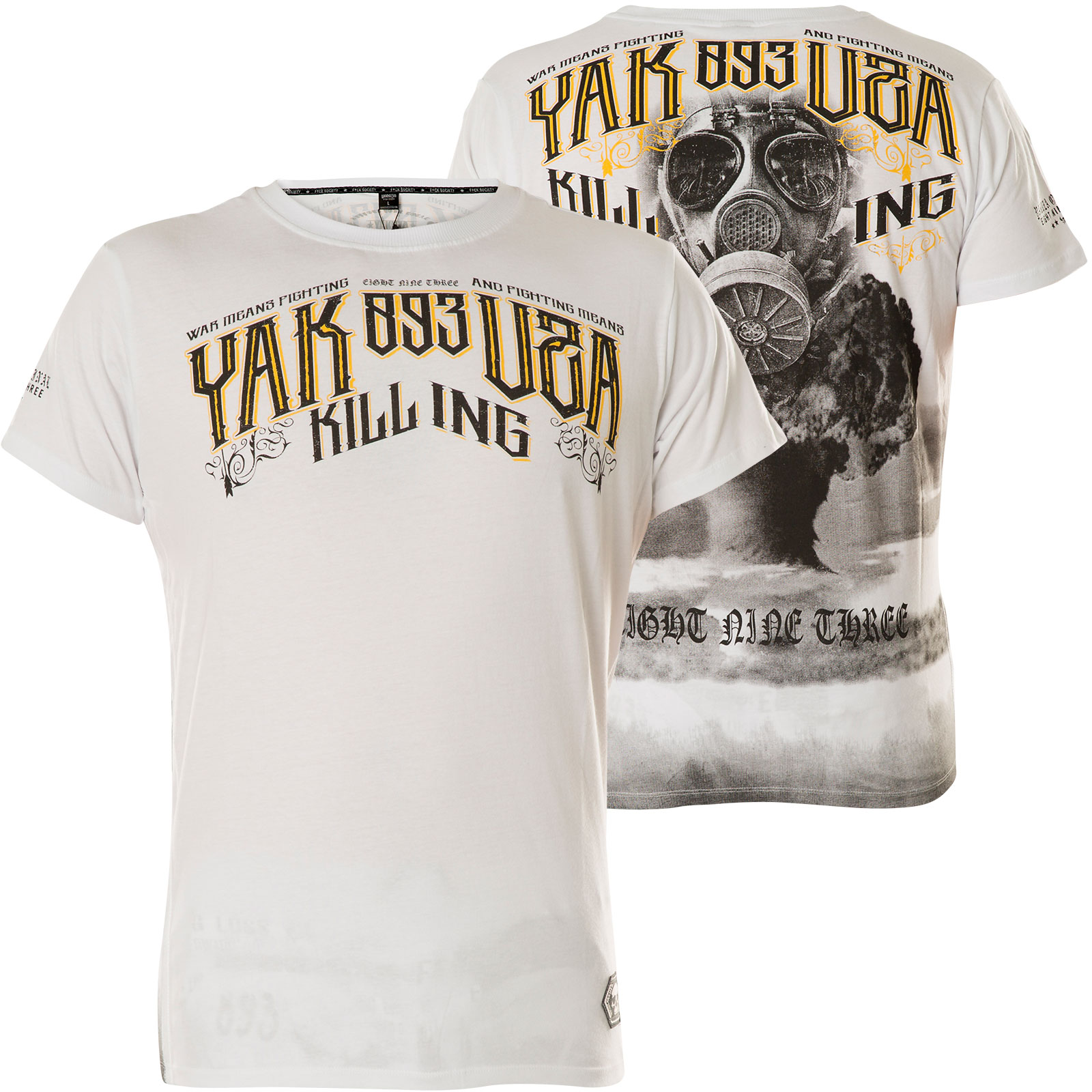 Yakuza T-Shirt Fallout TSB-12017 Gesicht mit Gasmaske